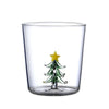 Christmas Tree Glass Goblet