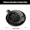 Transparent Cover Chicken Shredder Tool