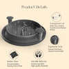 Transparent Cover Chicken Shredder Tool